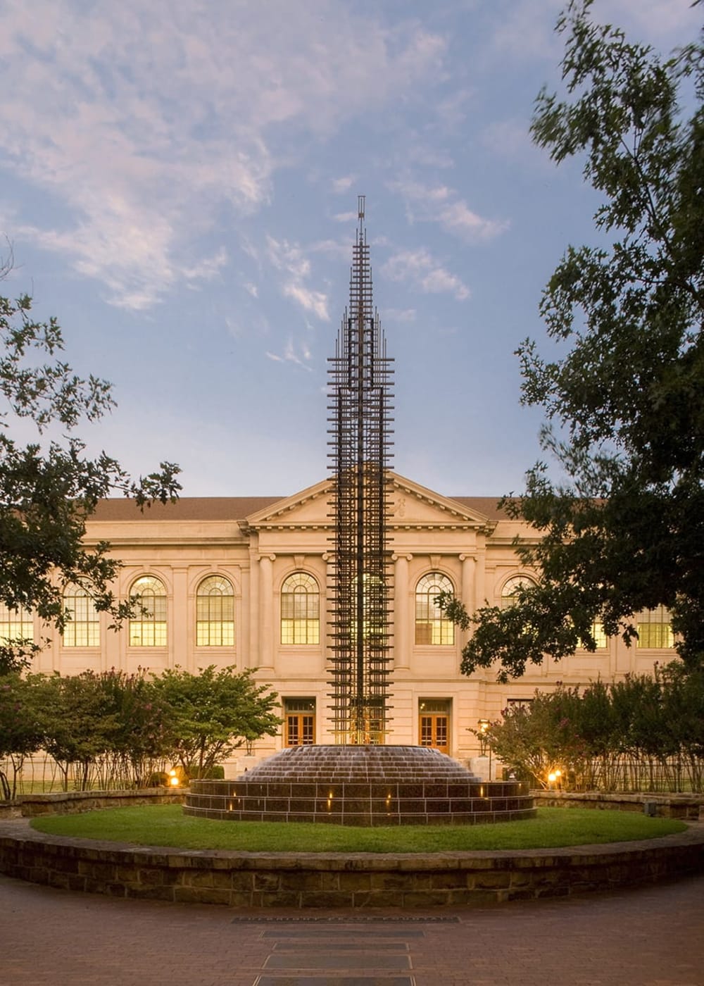 Fay Jones Peace Fountain by Art Meripol