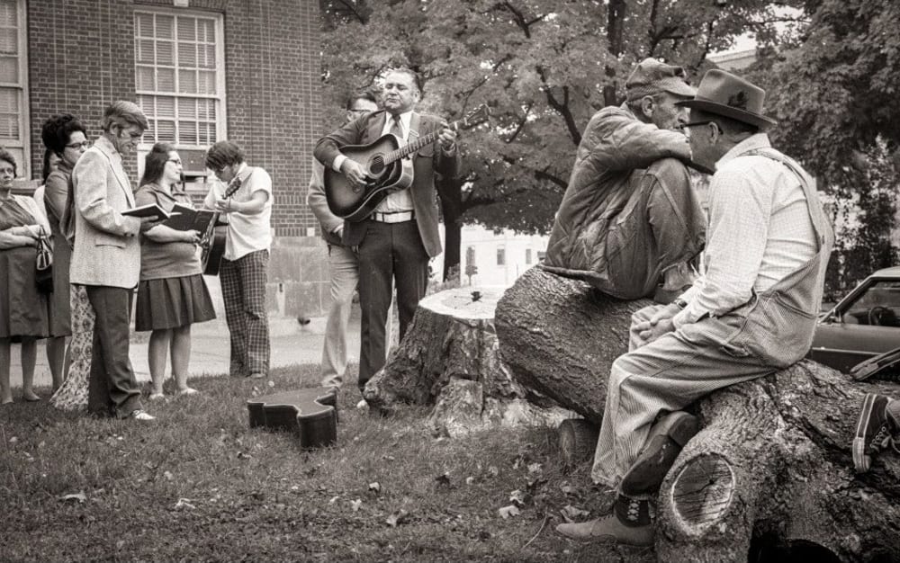 Singing by the Stump by Art Meripol