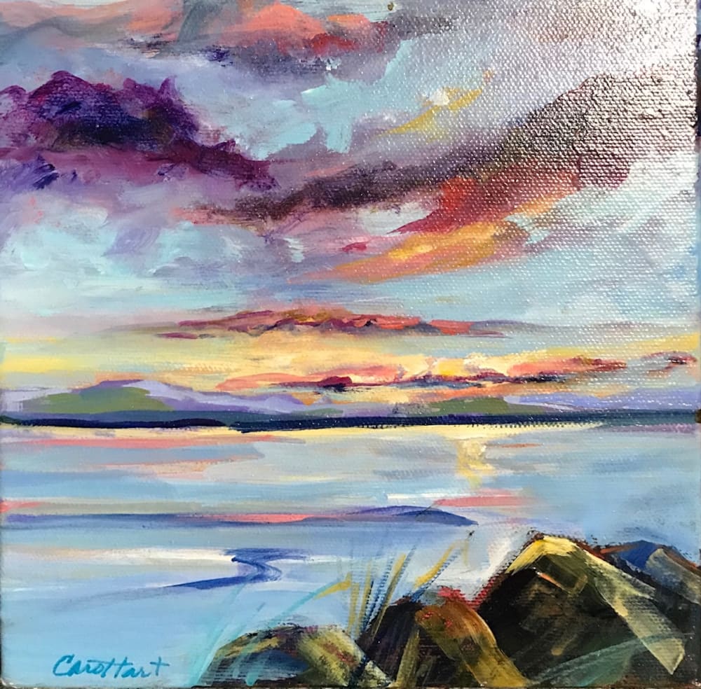 Salina Sunset by Carol Hart