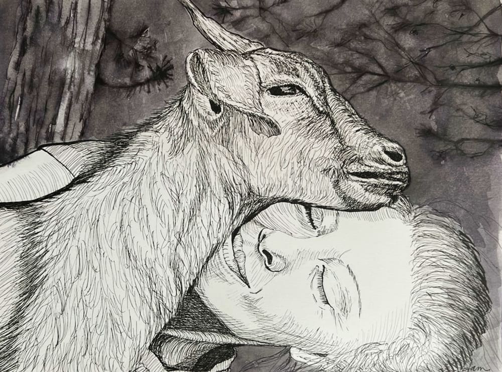 Goat Love by Deb Manley