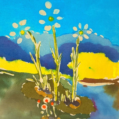 Daisy Blue II by Denice Nicholson
