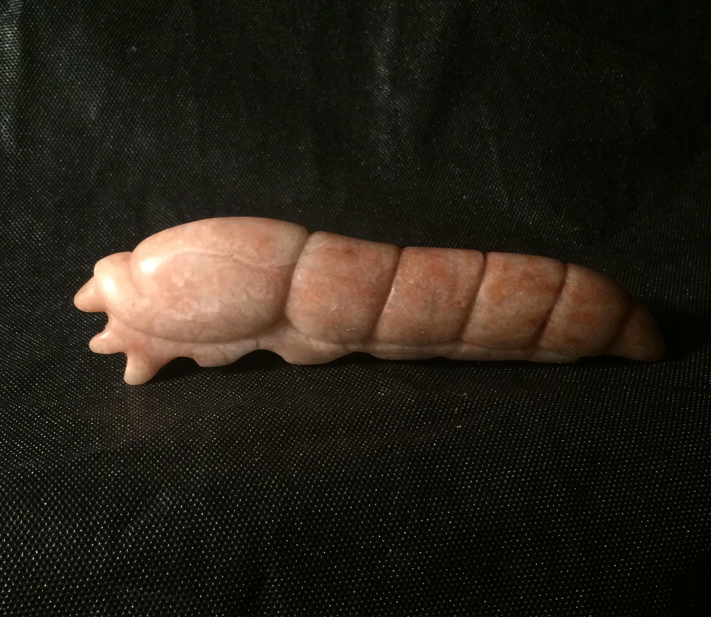 Alabaster Caterpillar by Frank Goff