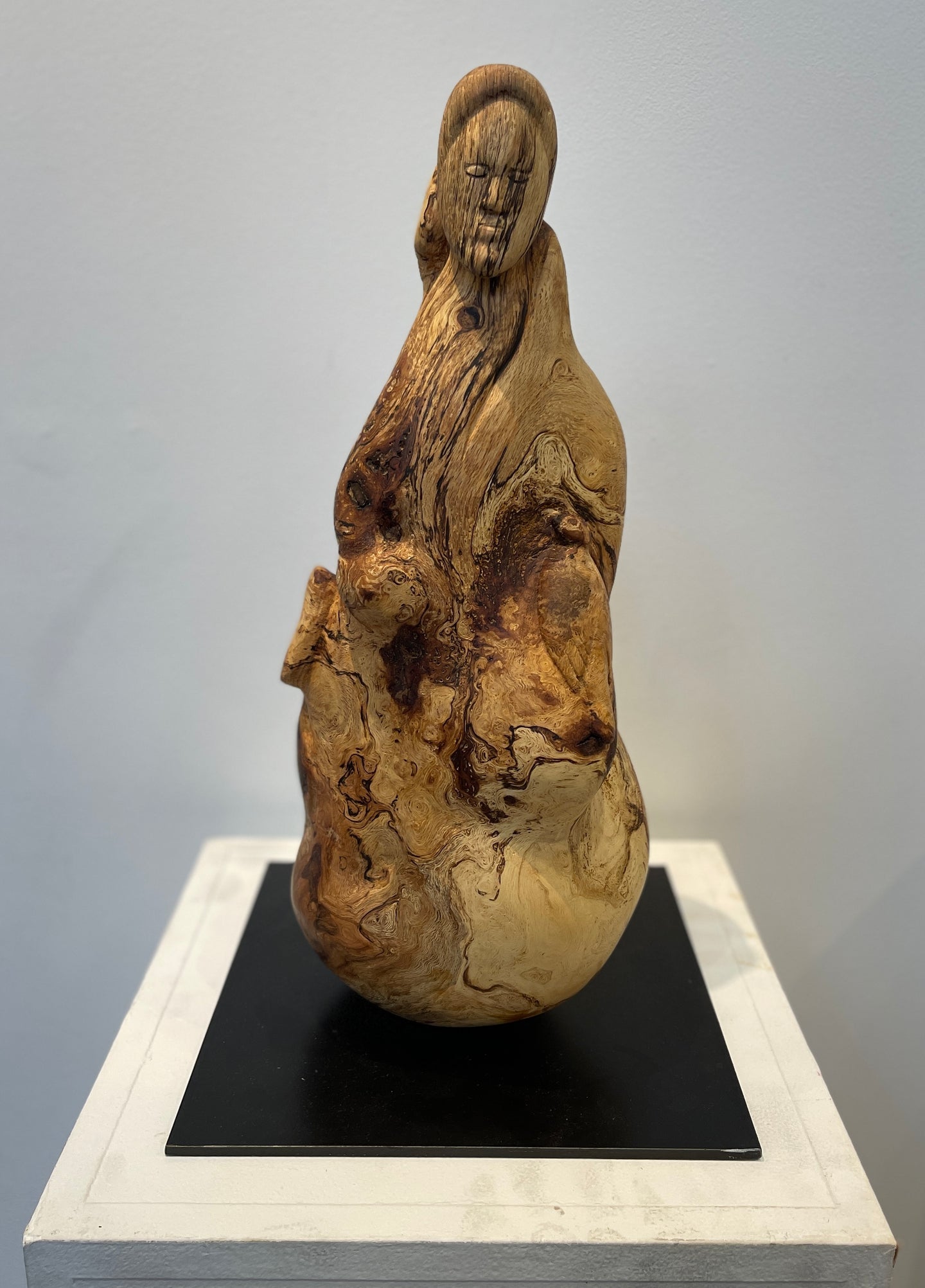 Oak Burl Goddess by Frank Goff