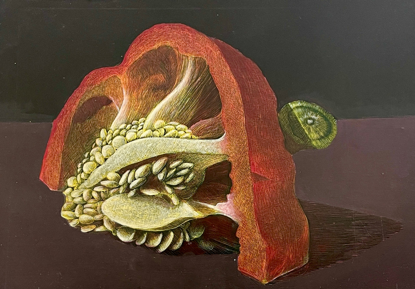 Red Bell Pepper by Frank Goff