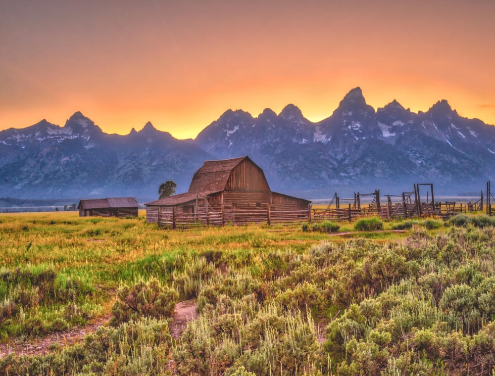 T.A. Moulton Barn, Grand Tetons by Jay McDonald