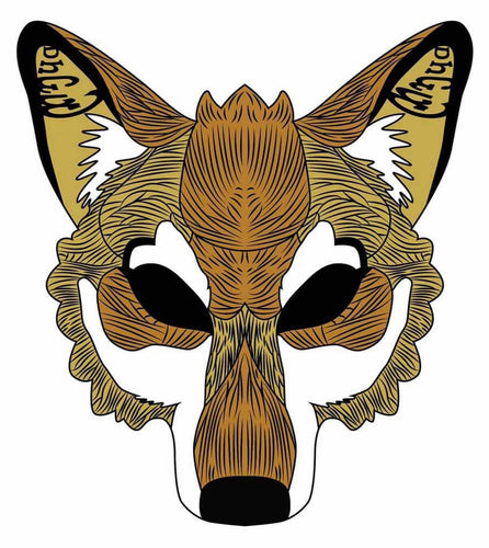ᎠᏂᏩᏯ (Wolf Clan Mask) by Jeff Edwards