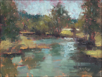 Flint Creek, Illinois River by Karolyn Farrell