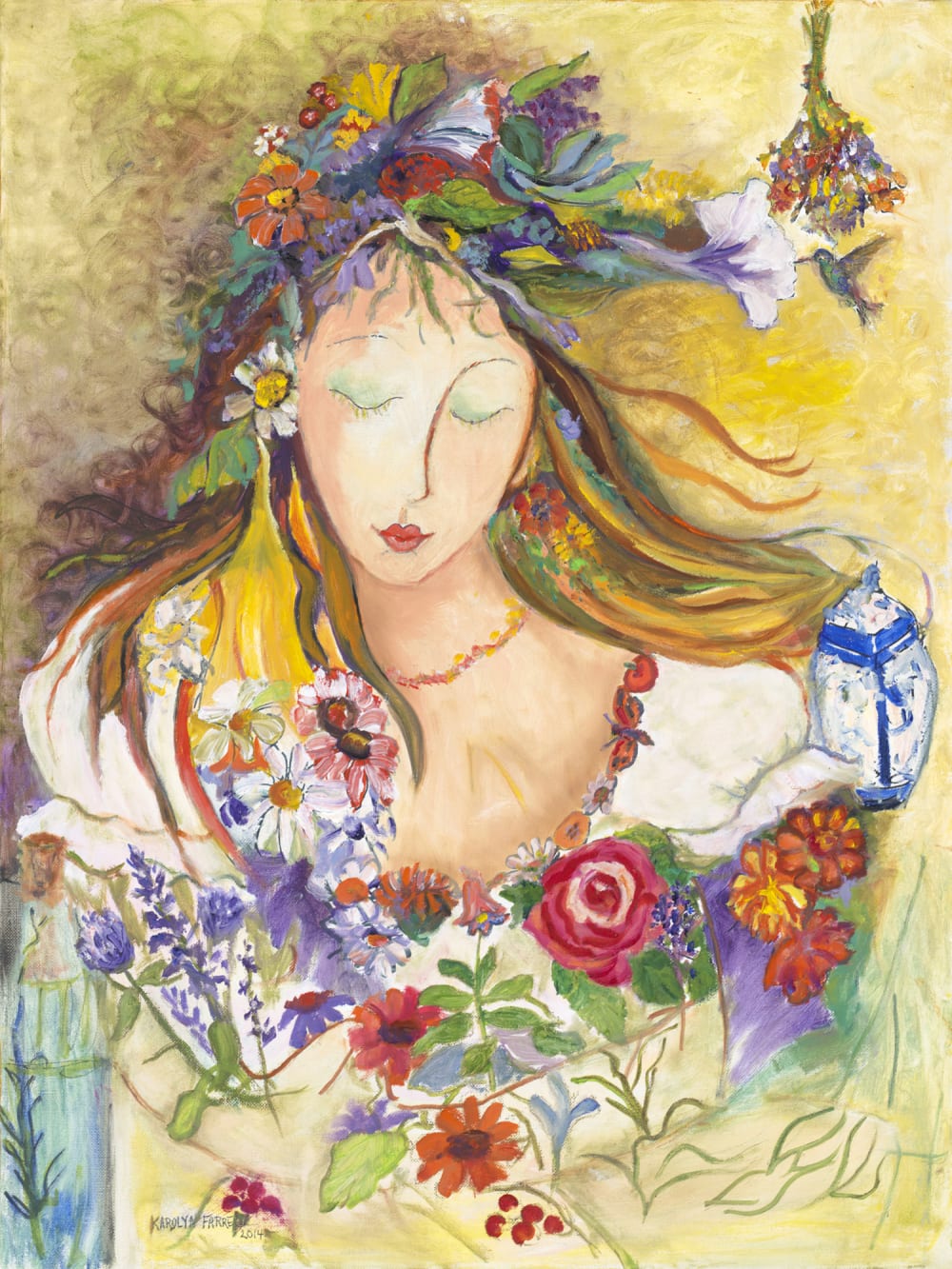 Garden Goddess by Karolyn Farrell