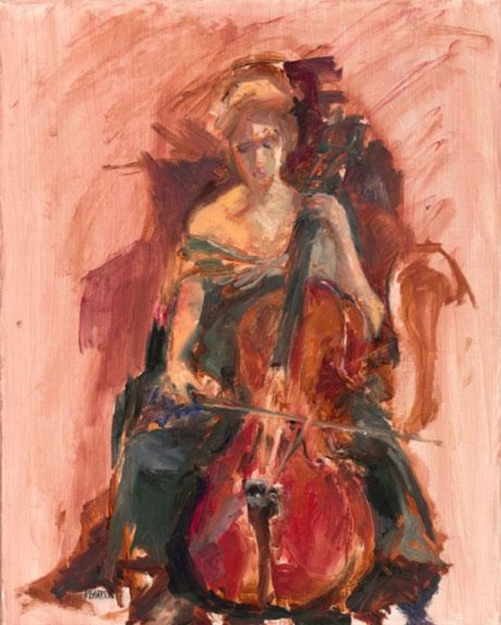 The Cello by Karolyn Farrell