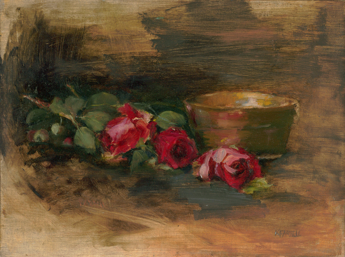 Three Roses by Karolyn Farrell