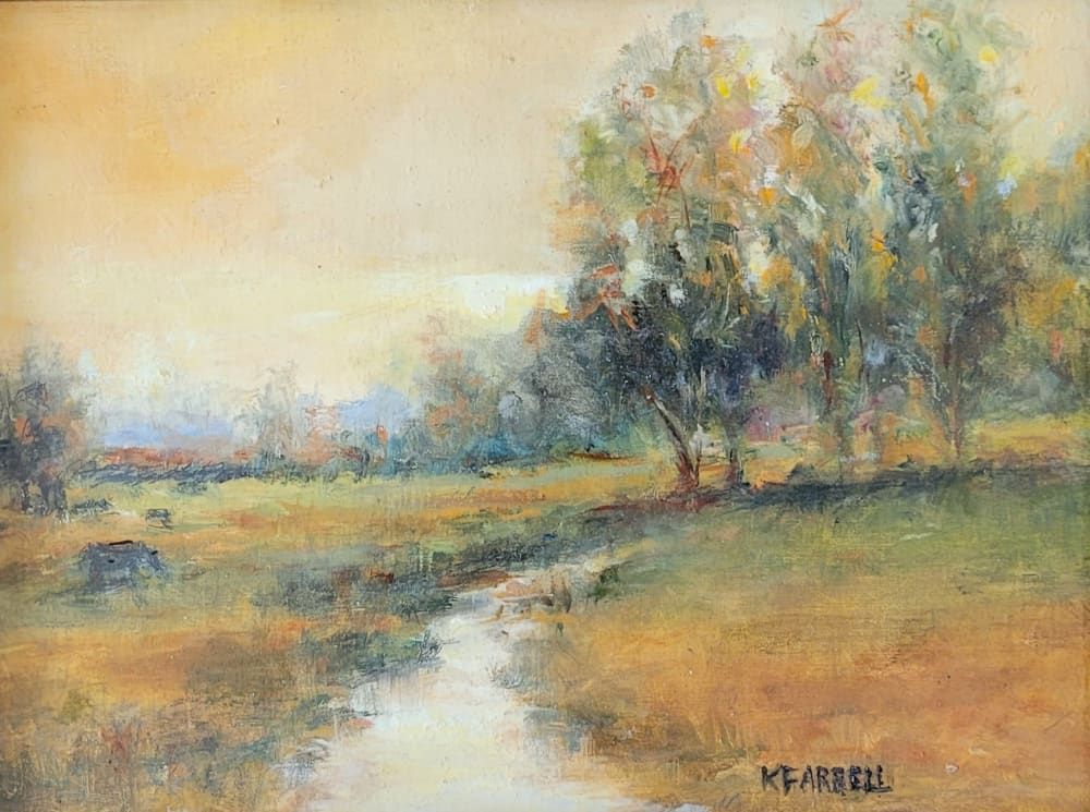 Twilight at the Creek by Karolyn Farrell