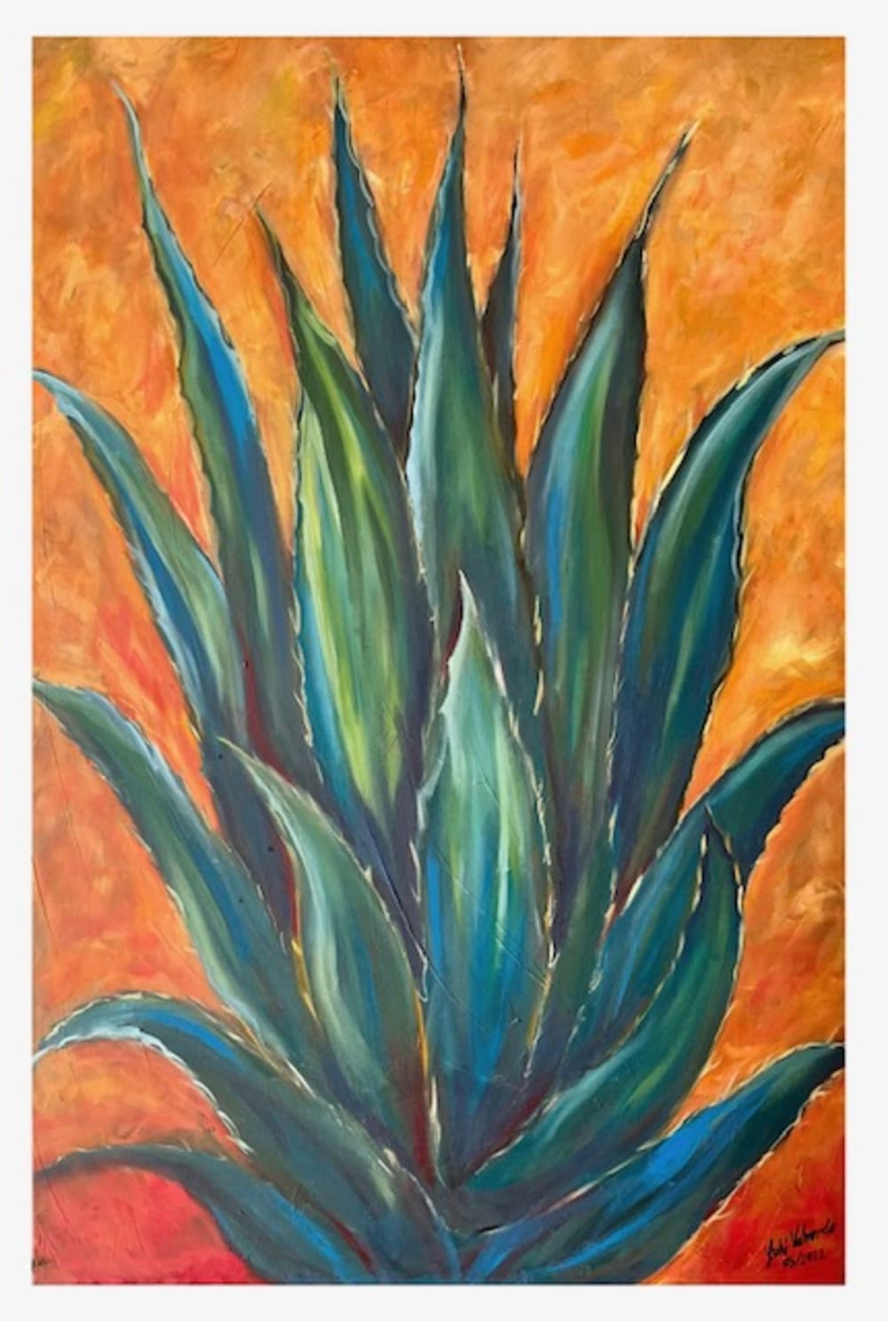 Agave Azúl by Lourdes Valverde