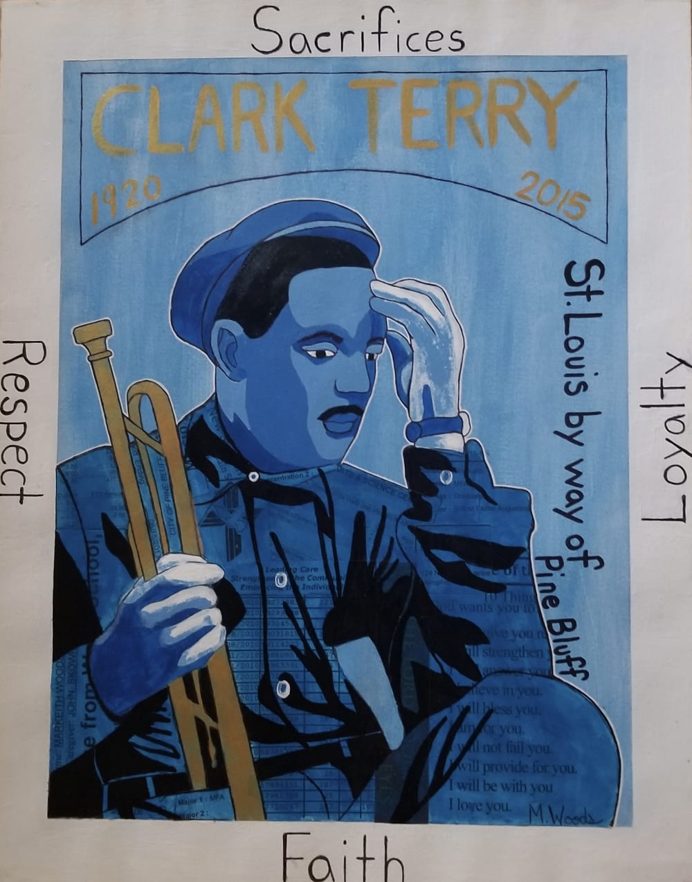 Clark Terry: Sacrifices, Loyalty, Respect, & Faith by Markeith Woods