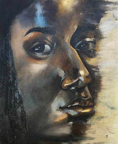 Self-Portrait (Three Quarters I) by Princess Justice Janêe Henderson