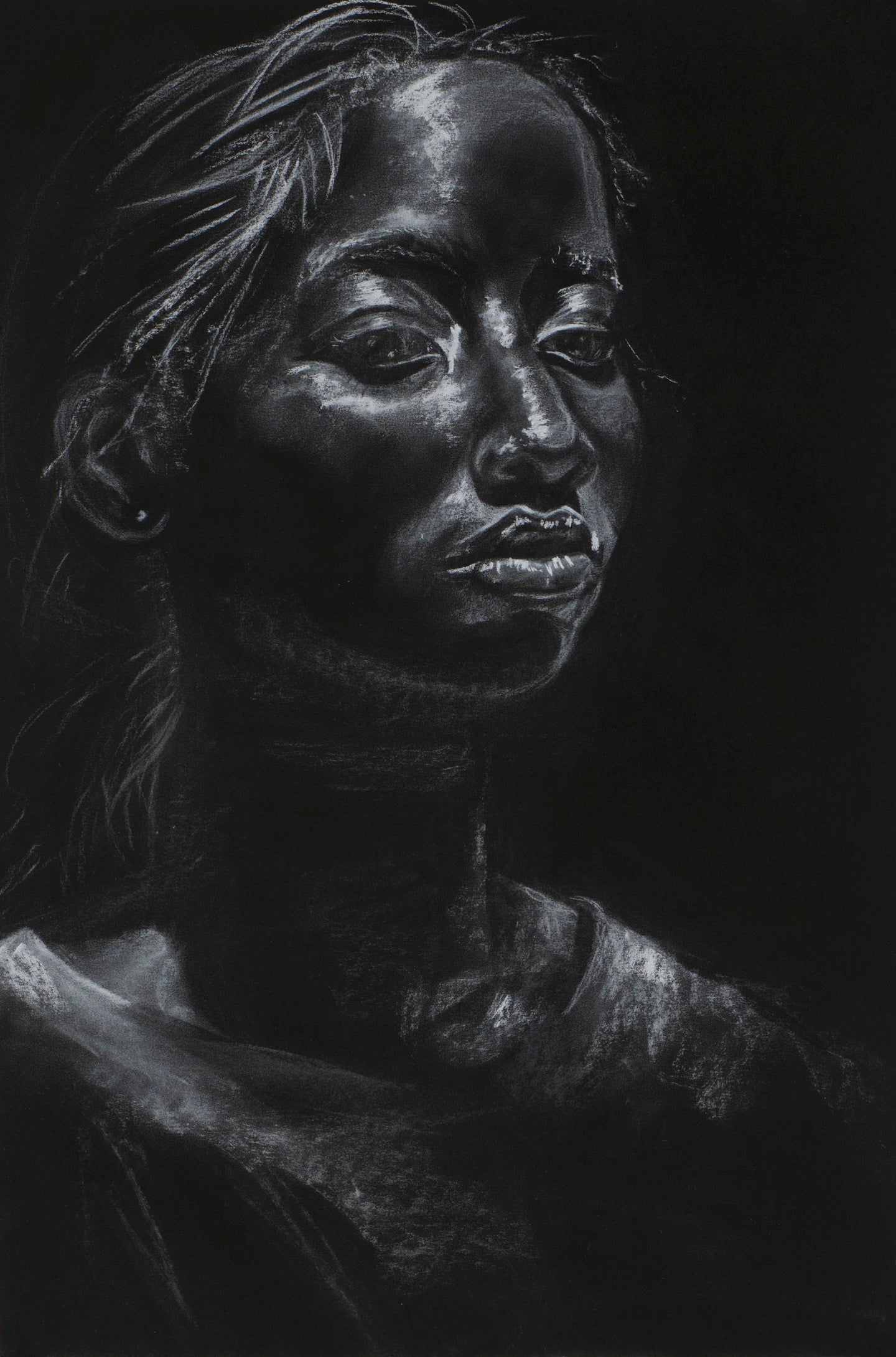 Self-Portrait (Three Quarters II) by Princess Justice Janêe Henderson