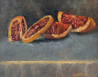 Blood Orange Near A Cliff by Rich Lovato