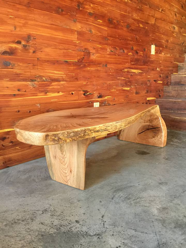 Rounded End Bench