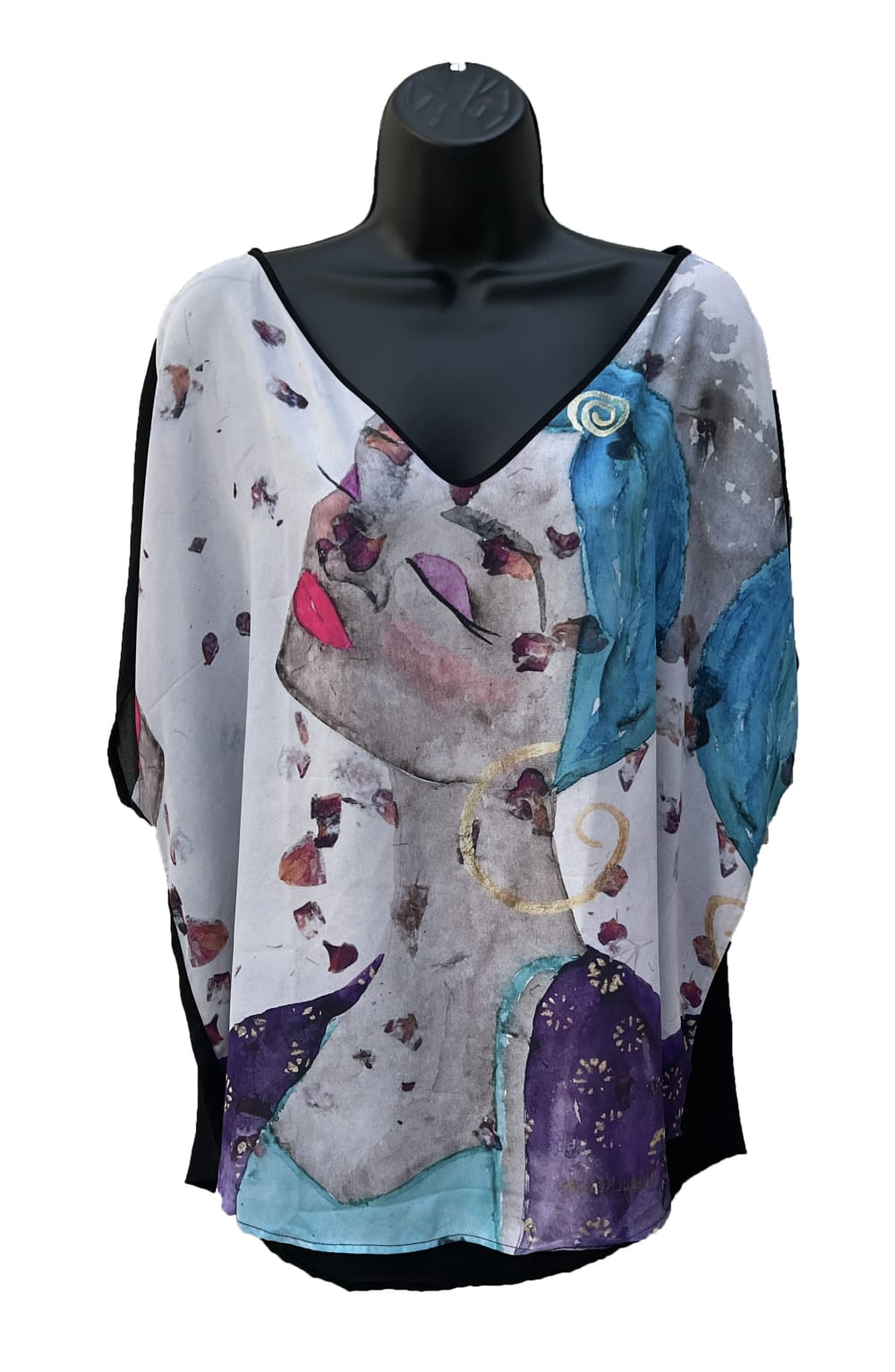 Kathleen B Schwarz : Time to Smell the Roses Blouse