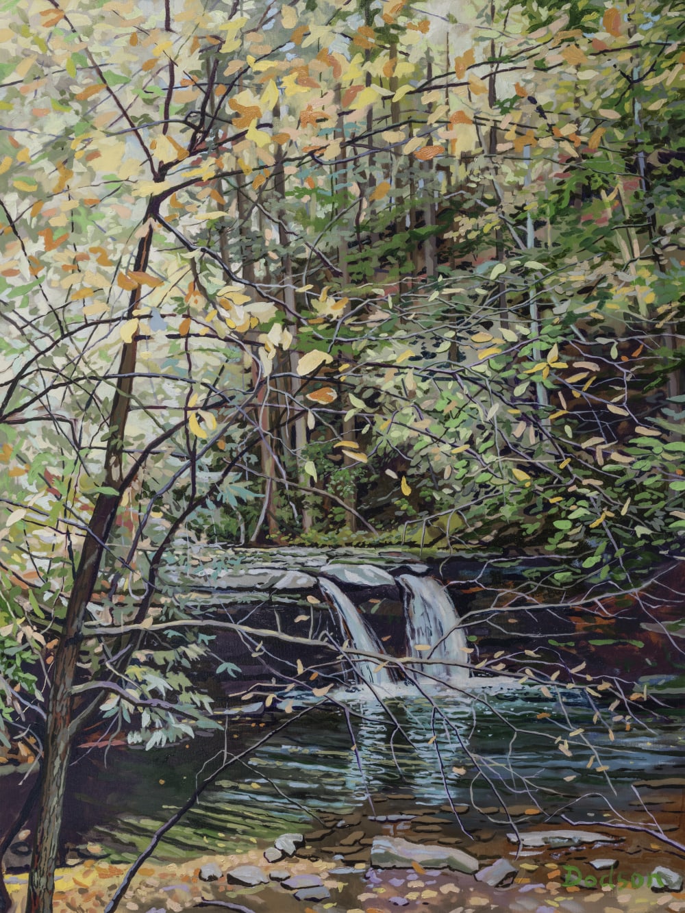 Lee Ann Dodson : Waterfall I