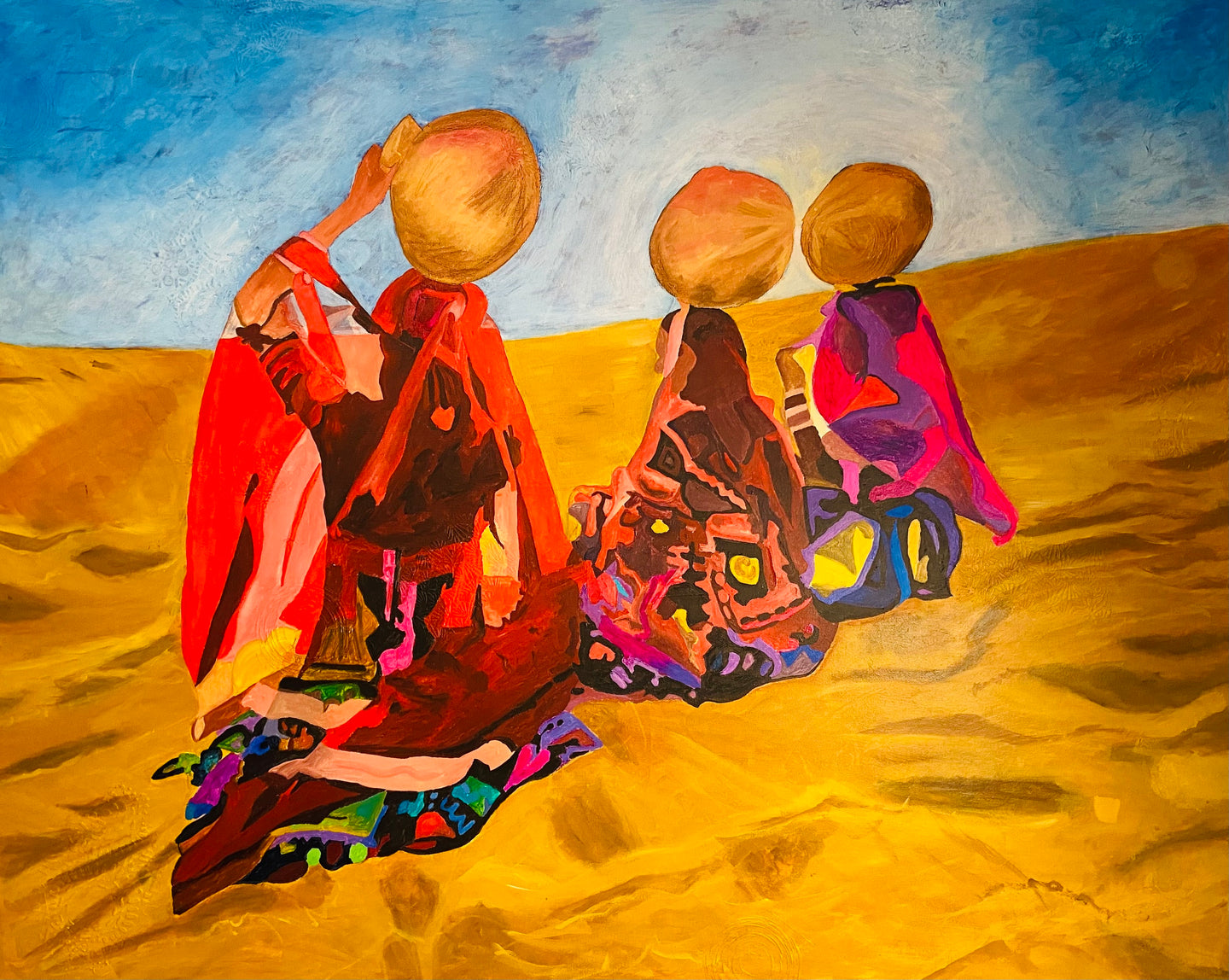 Gypsies in the Desert by Priya Kapoor