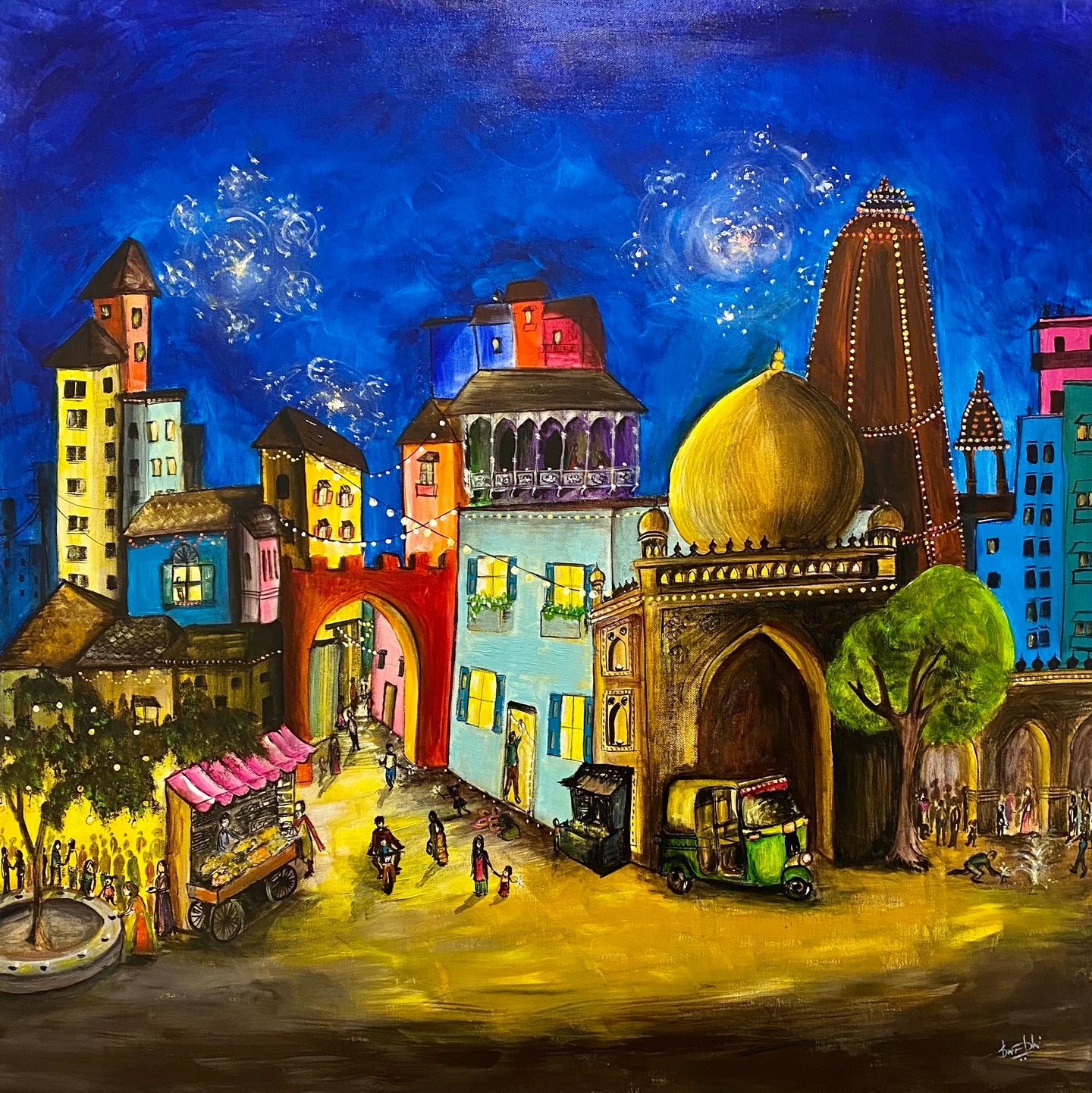 Diwali Night by Surabhi Priji Suran